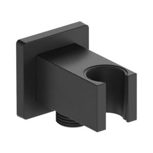 KFA Armatura 845-051-81 - Hranatý držiak sprchy s vývodom LOGON mosadz/matná čierna 845-051-81 vyobraziť