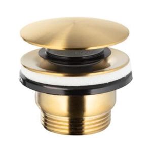 KFA Armatura 660-320-31 - Umývadlový výpust CLICK-CLACK pr. 6, 6 cm zlatá 660-320-31 vyobraziť