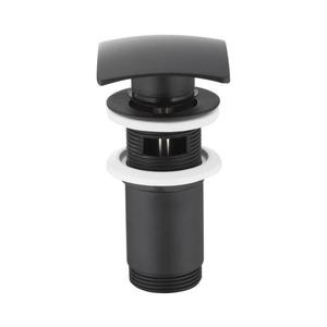 KFA Armatura 660-454-81 - Umývadl. výpust s prepadom CLICK-CLACK 7x7 cm m. čierna 660-454-81 vyobraziť