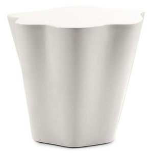 Odkládací stolek Bow 49 cm šedo-béžový lesklý vyobraziť