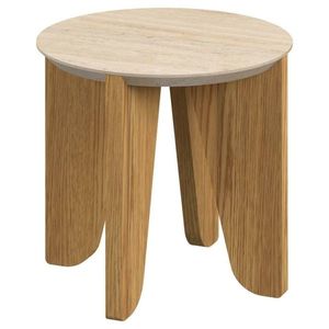 Odkládací stolek Dockland travertin/dub divoký vyobraziť