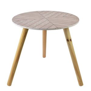 Odkládací stolek Lammy 40 cm béžový vyobraziť