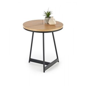 Odkladací stolík Rika dub přírodní/čierny vyobraziť