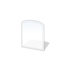 Lienbacher Sklo pod kachle 1200x1000x6 mm poloblúk 21.02.862.2 vyobraziť