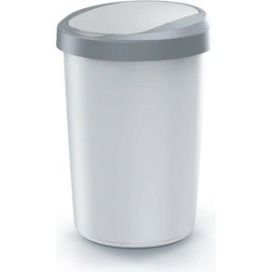 Odpadkový koš COMPACTO FLAS 25 L popelavě šedý/světle šedý vyobraziť