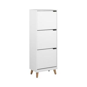 Skrinka na topánky s 3 zásuvkami CARLY biela 0000064082 vyobraziť