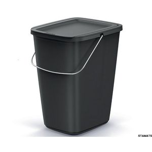 Odpadkový koš COMPACTO FLAS 9 L černý vyobraziť
