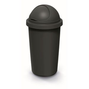 Odpadkový koš COMPACTO ROLL 30 L černý vyobraziť