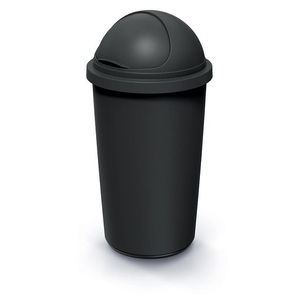 Odpadkový koš COMPACTO ROLL 60 L černý vyobraziť