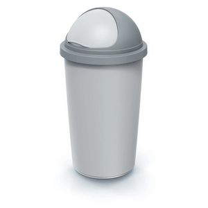 Odpadkový koš COMPACTO ROLL 60 L popelavě šedý/světle šedý vyobraziť