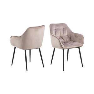 Jedálenská stolička s opierkami AYLIN 1 ks ružová 0000086203 vyobraziť