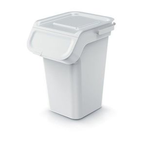 Odpadkový koš s filtrem KADDI 25 L popelavě šedý vyobraziť