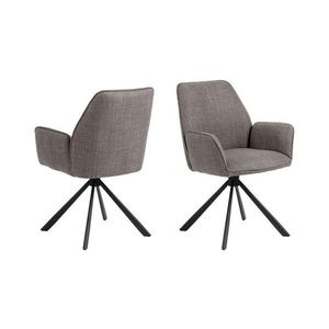 Jedálenská stolička ESME 1 ks šedá 0000107482 vyobraziť