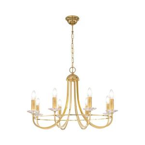 Kolarz 330.88.8C - Krištáľový luster na reťazi IMPERIAL 8xE14/60W/230V zlatá 330.88.8C vyobraziť