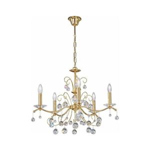 Kolarz 3234.85.3.KoT- Krištáľový luster na reťazi CARMEN 5xE14/60W/230V 24K zlato 3234.85.3.KoT vyobraziť