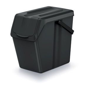 Odpadkový koš Soorti 25 L černý vyobraziť