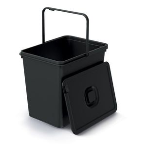 Odpadkový koš SYSTEMA 23 L černý vyobraziť