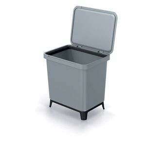 Odpadkový kôš SYSTEMO 29 L sivý vyobraziť