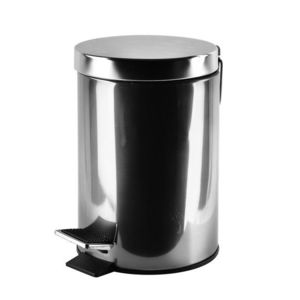 Odpadkový koš ZAC 3L stříbrný vyobraziť