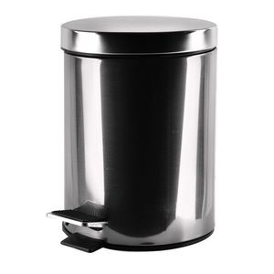 Odpadkový koš ZAC 5L stříbrný vyobraziť