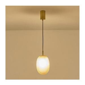 Eurolamp Luster na lanku 1xE14/25W/230V hnedá pr. 15 cm 144-24100 vyobraziť