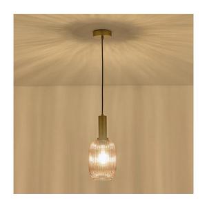 Eurolamp Luster na lanku 1xE27/15W/230V hnedá pr. 13 cm 144-24084 vyobraziť