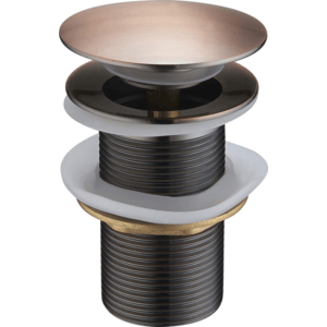 Odtok click-clack bez prepadu Mexen 79910 ružový bronz vyobraziť