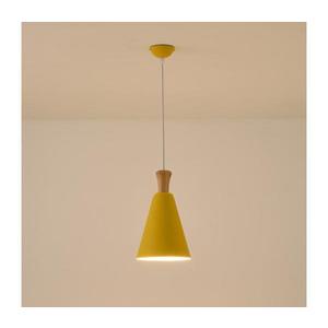 Eurolamp Luster na lanku 1xE27/15W/230V žltá pr. 20 cm 144-24128 vyobraziť