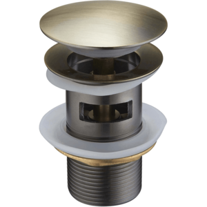 Odtok click-clack s prepadom Mexen 79920 bronz vyobraziť