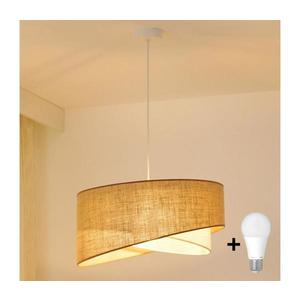 Brilagi - LED Luster na lanku LYRA 1xE27/15W/230V béžová/krémová 8590828007548 vyobraziť