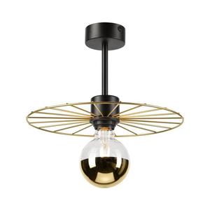 Luster na tyči MONTANA 1xE27/15W/230V pr. 30 cm zlatá/čierna LM-1.265/300/A vyobraziť