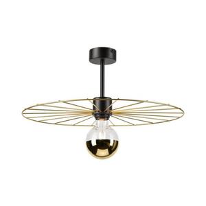 Luster na tyči MONTANA 1xE27/15W/230V pr. 45 cm zlatá/čierna LM-1.265/450/A vyobraziť