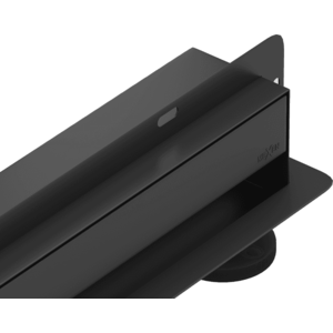 Odtokový žľab k stene MEXEN FLAT WALL 2in1 90 cm čierny vyobraziť
