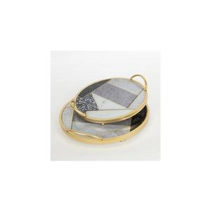 Eurolamp SADA 2x Dekoračný podnos pr. 35/30 cm zlatá 752-16039 vyobraziť