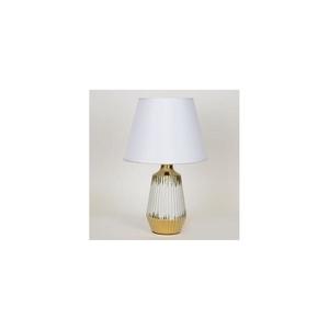 Eurolamp Stolná lampa 1xE14/40W/230V biela/zlatá 757-10099 vyobraziť