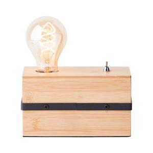 Brilliant - Stolná lampa BENNY 1xE27/40W/230V bambus 93191/76 vyobraziť