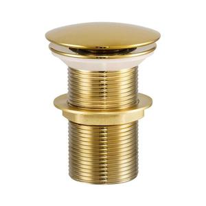 COMAD CLICK-CLACK T201G-3 - Umývadlový výpust CLICK-CLACK pr. 7 cm lesklá zlatá CLICK-CLACK T201G-3 vyobraziť