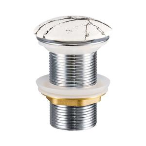 COMAD CLICK-CLACK T201M-W17-3 -Umývadlový výpust CLICK-CLACK pr. 7 cm matná biela CLICK-CLACK T201M-W17-3 vyobraziť