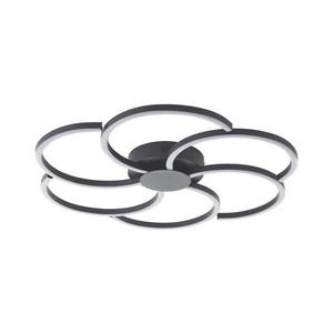 Brilliant - LED Stropné svietidlo FICO LED/32W/230V pr. 65 cm čierna G80662/06 vyobraziť