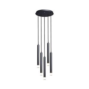 Rabalux 72360 - Luster na lanku RAMIRA 5xG9/5W/230V čierna 72360 vyobraziť