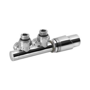 Bruckner - Pripojovacia termostatická sada pre stred. pripojení WICHER les. chróm 600.311.1 vyobraziť