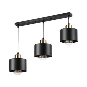 Luster na lanku 3xE27/35W/230V čierna/zlatá 5903271845163 vyobraziť