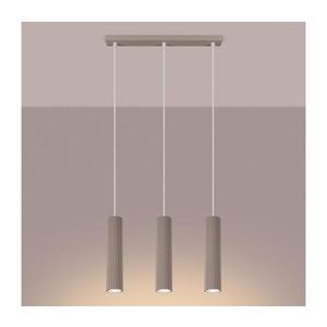 Brilagi - Luster na lanku CRESTO 3xGU10/10W/230V taupe BR.1774 vyobraziť
