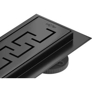 Odtokový žľab nízky MEXEN FLAT BLACK 100 cm - vzor G15 vyobraziť