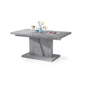 Rozkladací konferenčný stôl so zvíhacou doskou šedá betón 5903631911200 vyobraziť
