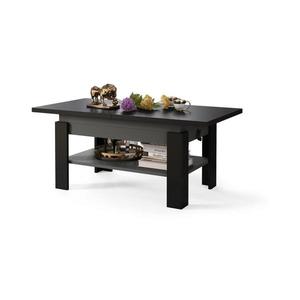 Rozkladací konferenčný stôl so zvíhacou doskou ROY čierna/antracit 5903631916731 vyobraziť