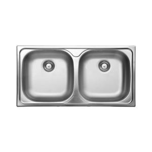 Deante ZEX_0203 - Kuchynský drez XYLO 43, 5x78 cm satén ZEX_0203 vyobraziť