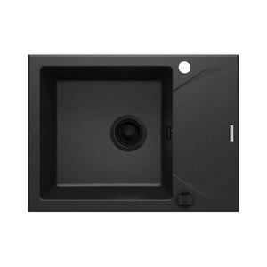 Deante ZQJ_G11A - Kuchynský drez EVORA 59x44 cm granit/metalický grafit ZQJ_G11A vyobraziť