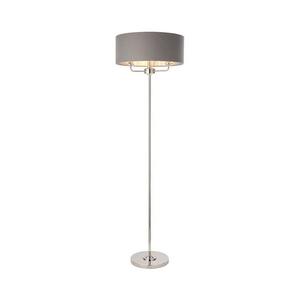 Endon 94378 - Stojacia lampa HIGHCLERE 1xE14/40W/230V šedá/lesklý chróm 94378 vyobraziť