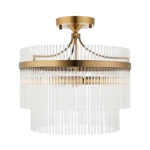 Endon 112575 - Prisadený luster MARIETTA 3xE14/7W/230V mosadz/číra 112575 vyobraziť